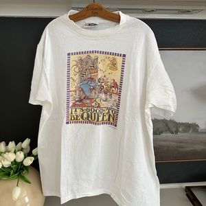 Its Good to Be Queen Single Stitch T Shirt Graphic 90s